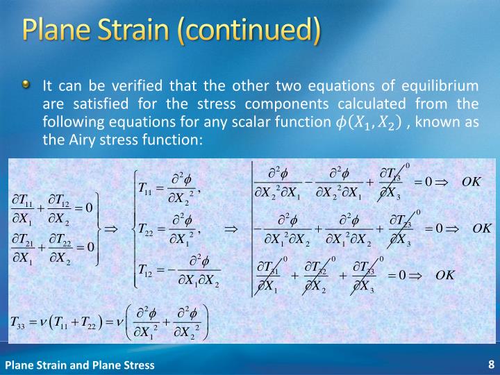 PPT - Plane Strain and Plane Stress PowerPoint Presentation - ID:1855658