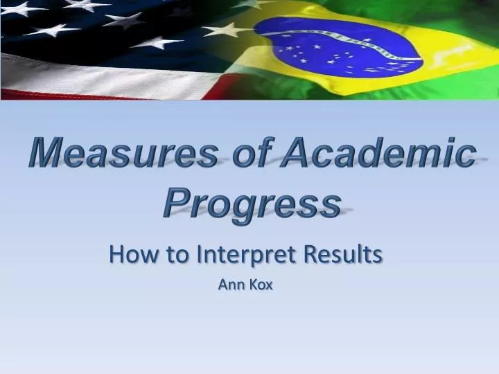 PPT - Measures of Academic Progress PowerPoint Presentation, free 