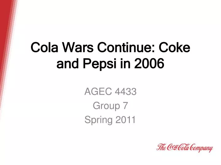cola wars continues cola wars continues