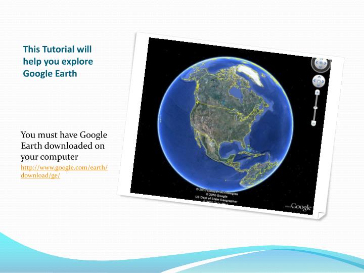 how to make a google earth presentation