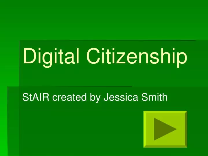 digital citizenship n.
