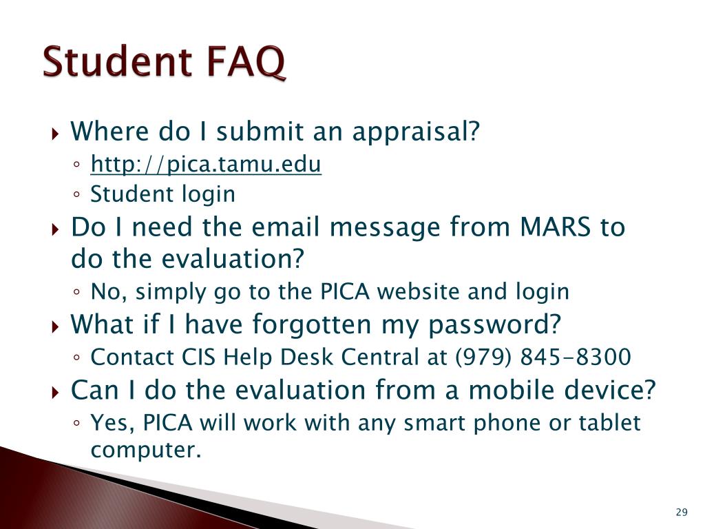 Ppt Pica Procedures Powerpoint Presentation Free Download Id