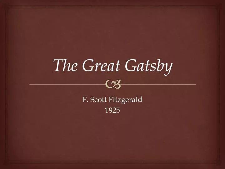 an autobiographical portrayal of f scott as jay gatsby In many ways, f scott fitzgerald lives out his personal aspirations and fears through his character of jay gatsby like gatsby, fitzgerald often hobnobbed with the social elite, but felt out of place, or like a poser, among them. an autobiographical portrayal of f scott as jay gatsby In many ways, f scott fitzgerald lives out his personal aspirations and fears through his character of jay gatsby like gatsby, fitzgerald often hobnobbed with the social elite, but felt out of place, or like a poser, among them.