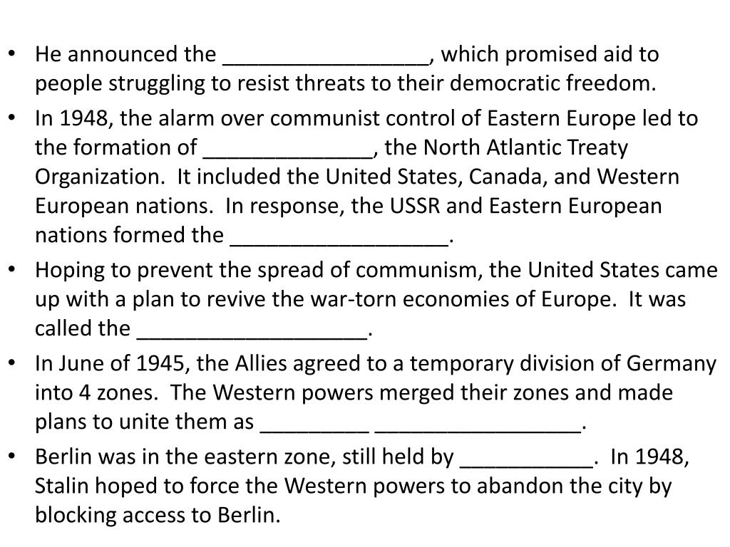 PPT - Chapter 28: The Cold War and the American Dream PowerPoint ...