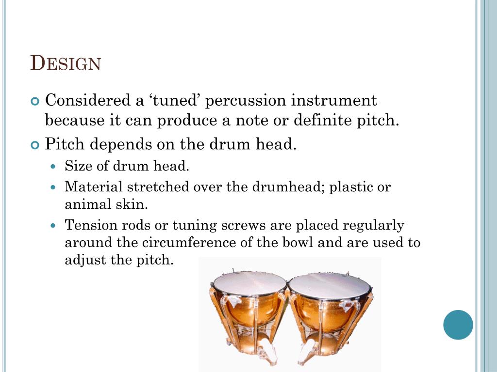 Timpani definite pitch deals