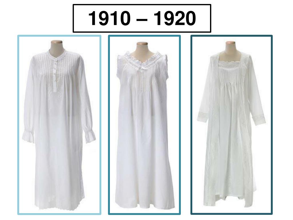 PPT - Sleepwear 1910 - 2010 PowerPoint Presentation, free download -  ID:1861066