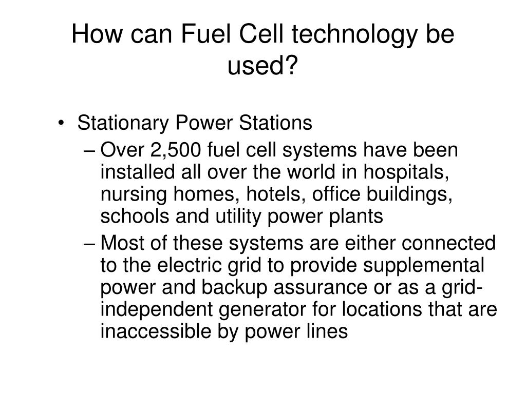 PPT Hydrogen Fuel Cell Technology PowerPoint Presentation, free
