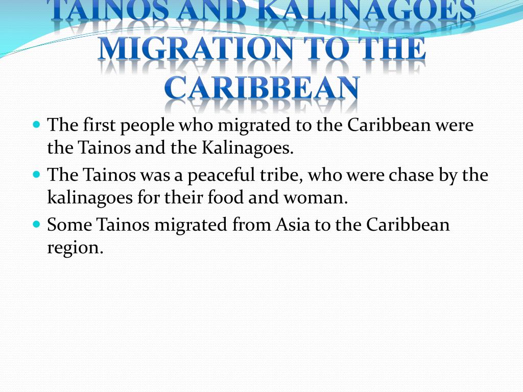 Caribbean Culture Is Affected By Migration
