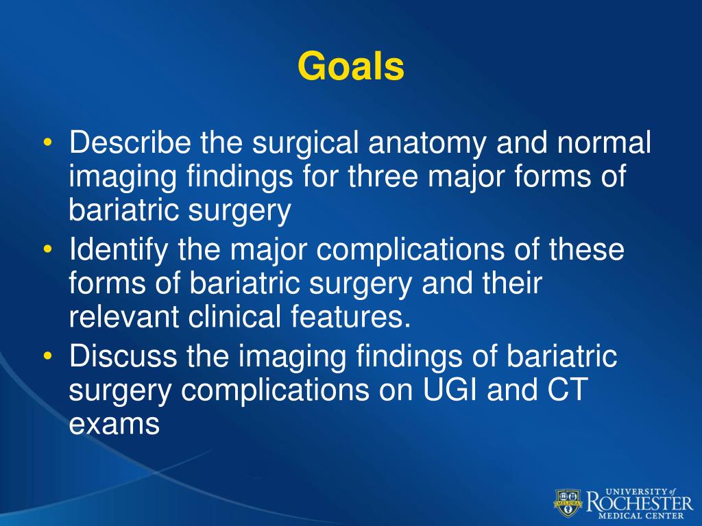 PPT Imaging of Bariatric Surgery Normal Anatomy and Postoperative