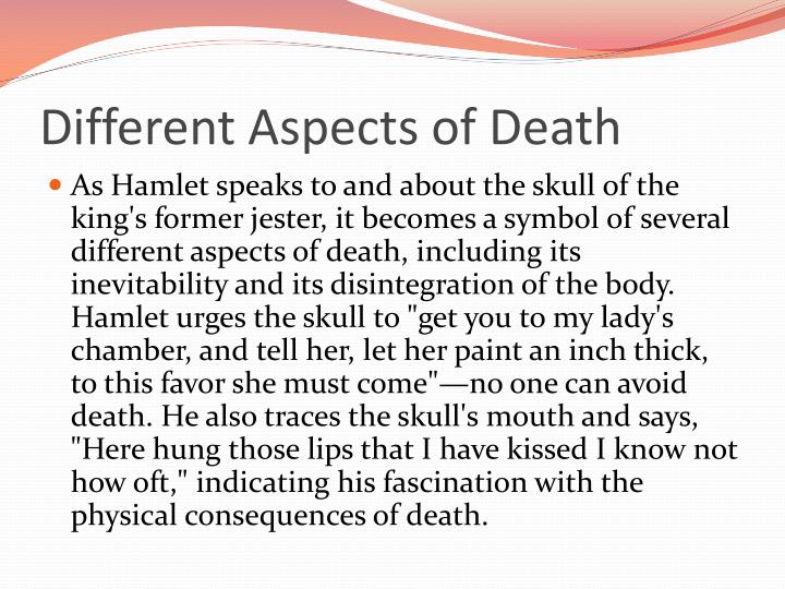 Aspects of hamlet