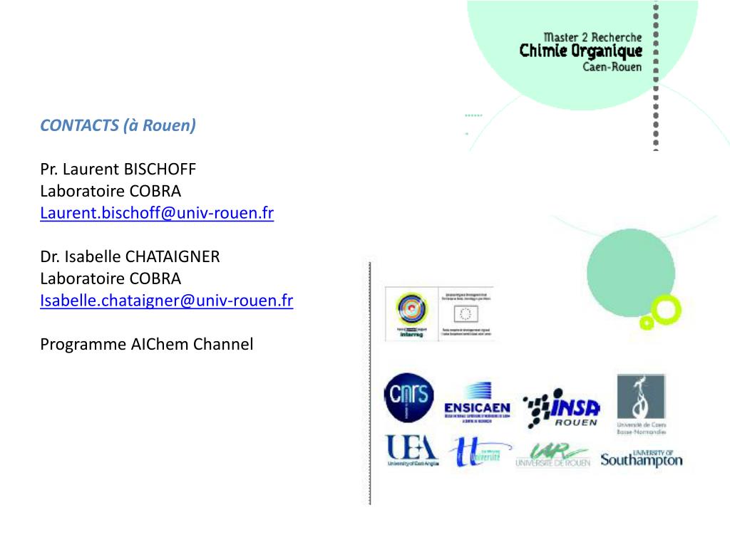 PPT Une culture scientifique générale en chimie organique et — free download
