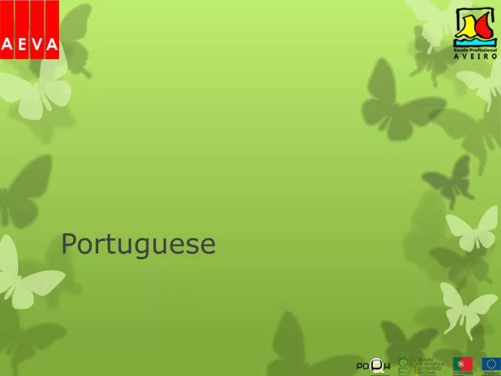 portuguese n.