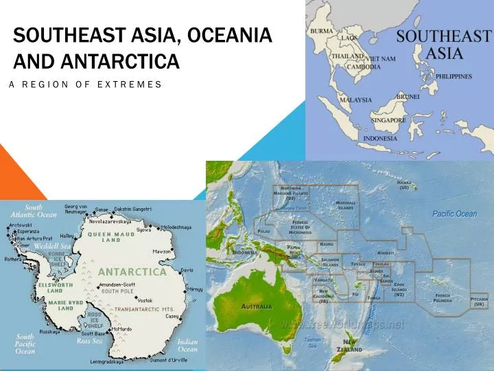 Ppt Southeast Asia Oceania And Antarctica Powerpoint