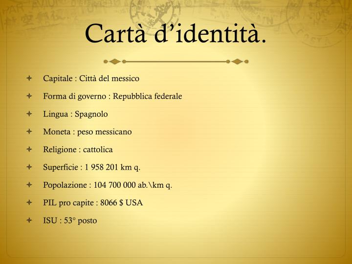 PPT - Il Messico PowerPoint Presentation - ID:1866164