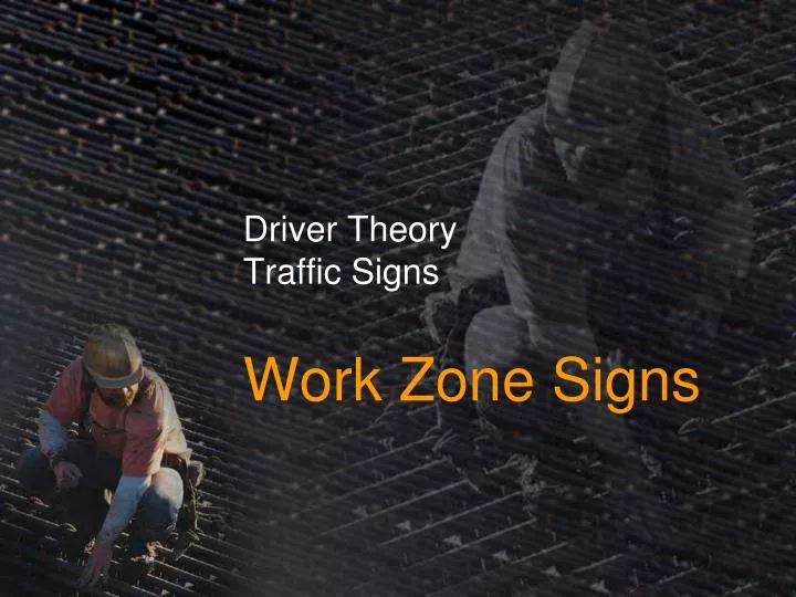 driver theory traffic signs n.