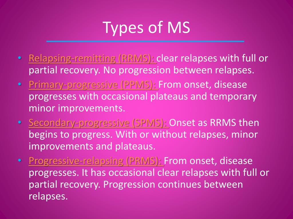 Ppt overview of multiple sclerosis powerpoint presentation free