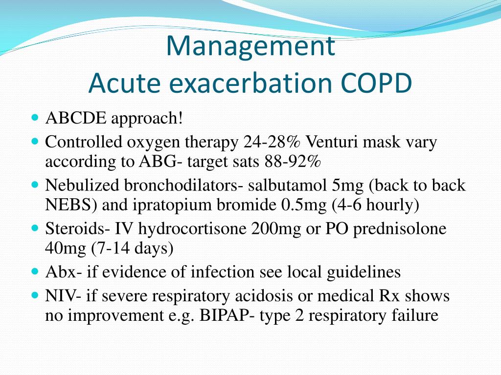 Acute Care Acute Exacerbation Of Copd Care Plan - vrogue.co