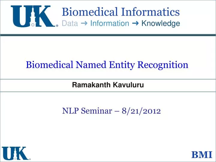 biomedical named entity recognition n.