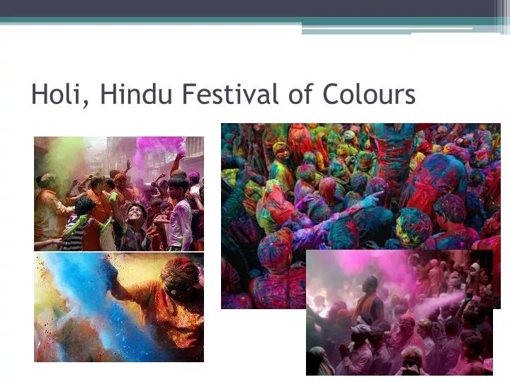 holi hindu festival of colours n.