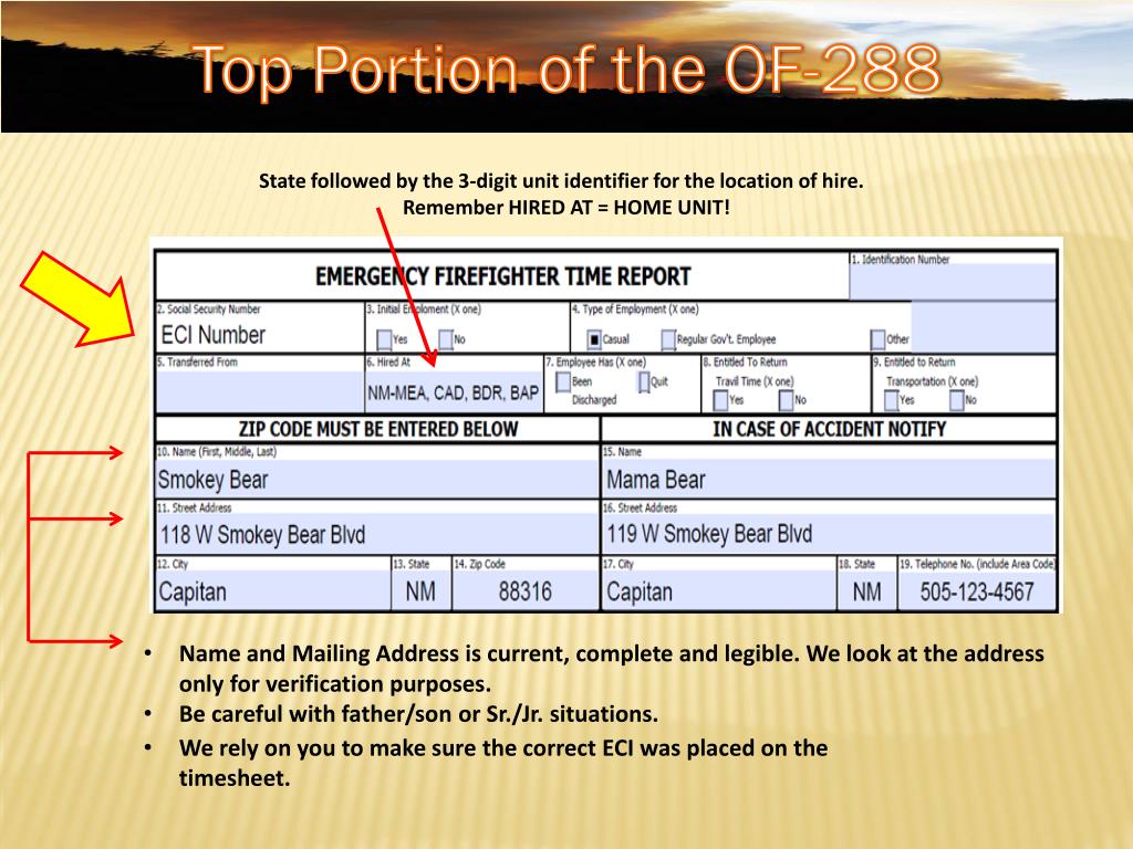 PPT - NATIONAL INTERAGENCY FIRE CENTER CASUAL PAYMENT CENTER MS 270 ...