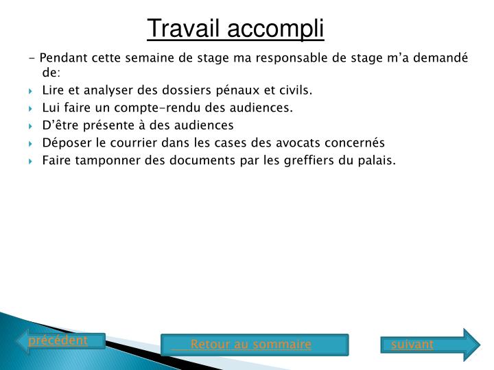PPT - Rapport de stage en cabinet d’avocat PowerPoint Presentation - ID