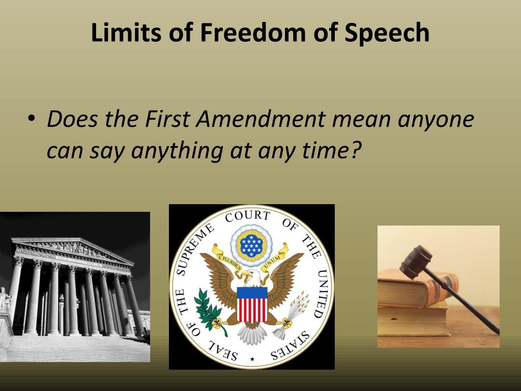 limitations on freedom of speech essay