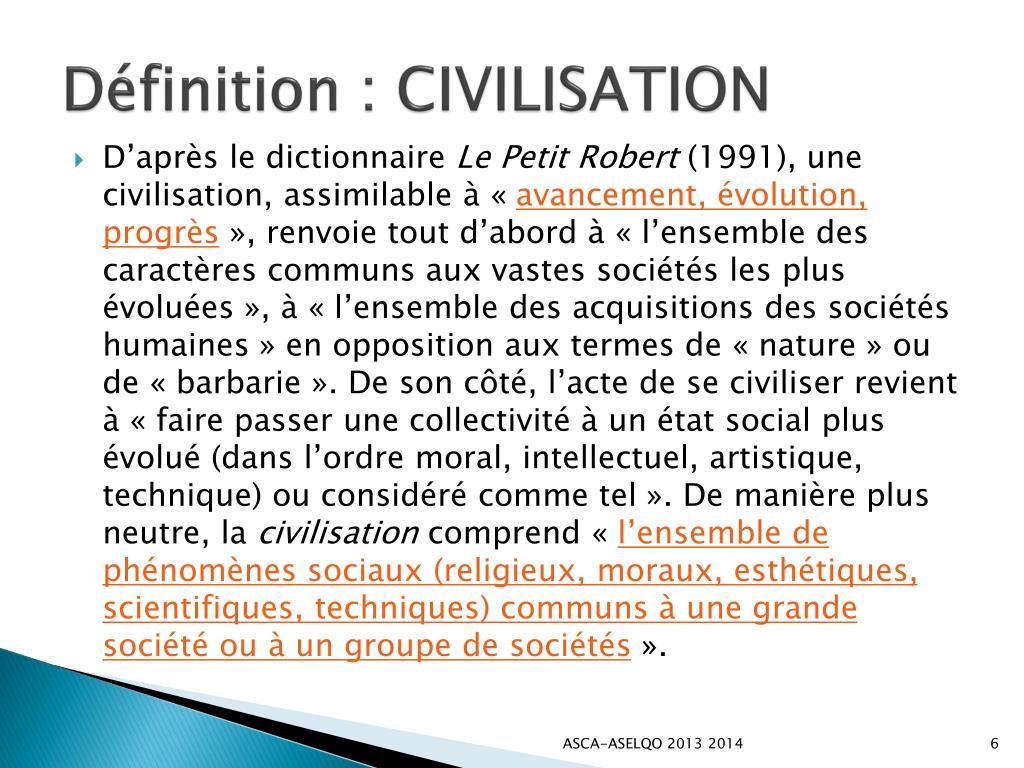 D finition De La Civilisation Universelle TRPD