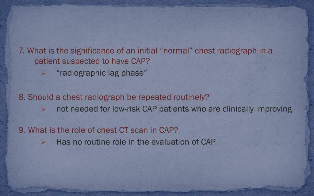 PPT - Community-acquired Pneumonia (CAP) in Immunocompetent Adults 2010 ...