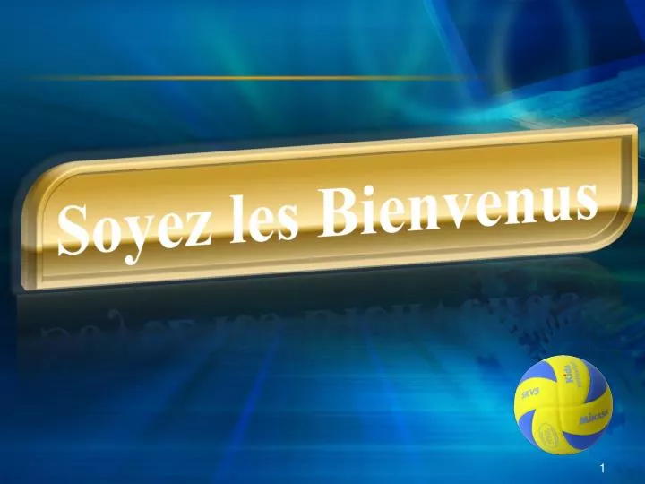 PPT Soyez les Bienvenus PowerPoint Presentation, free download ID1870505