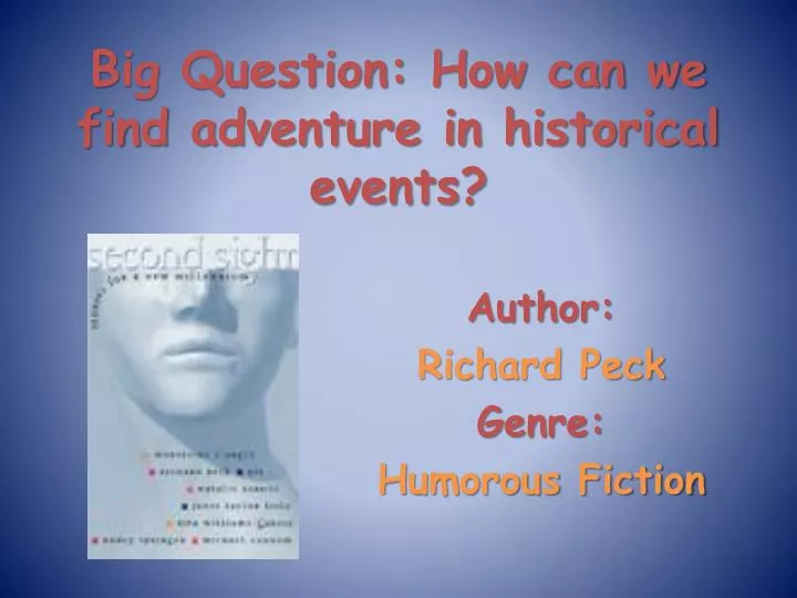 author richard peck genre humorous fiction n.