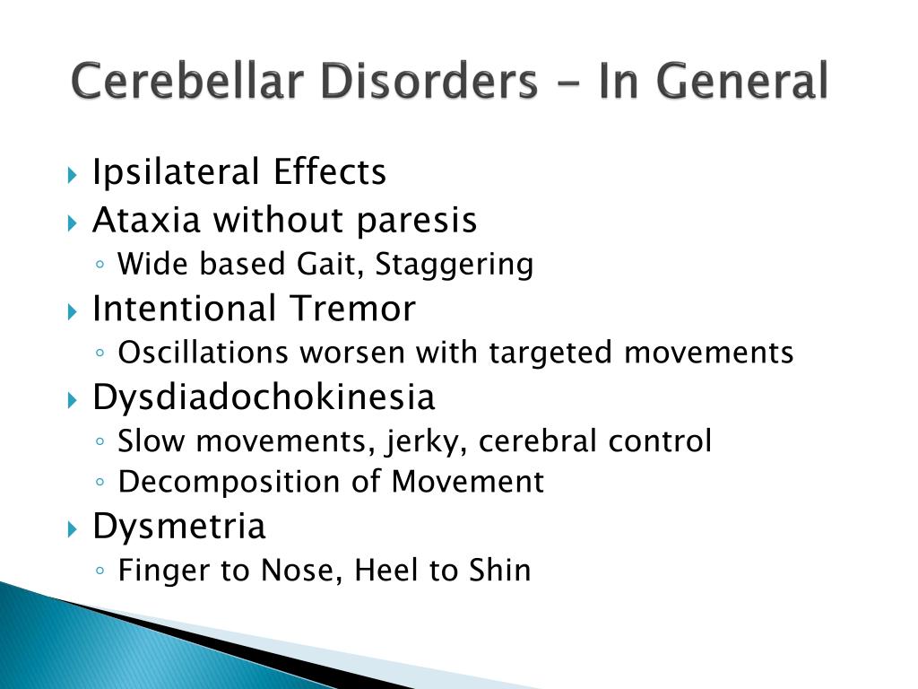 Cerebellar Examination | PDF