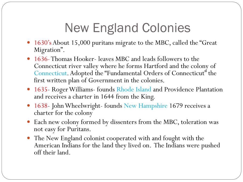 PPT English Colonies in North America PowerPoint Presentation, free