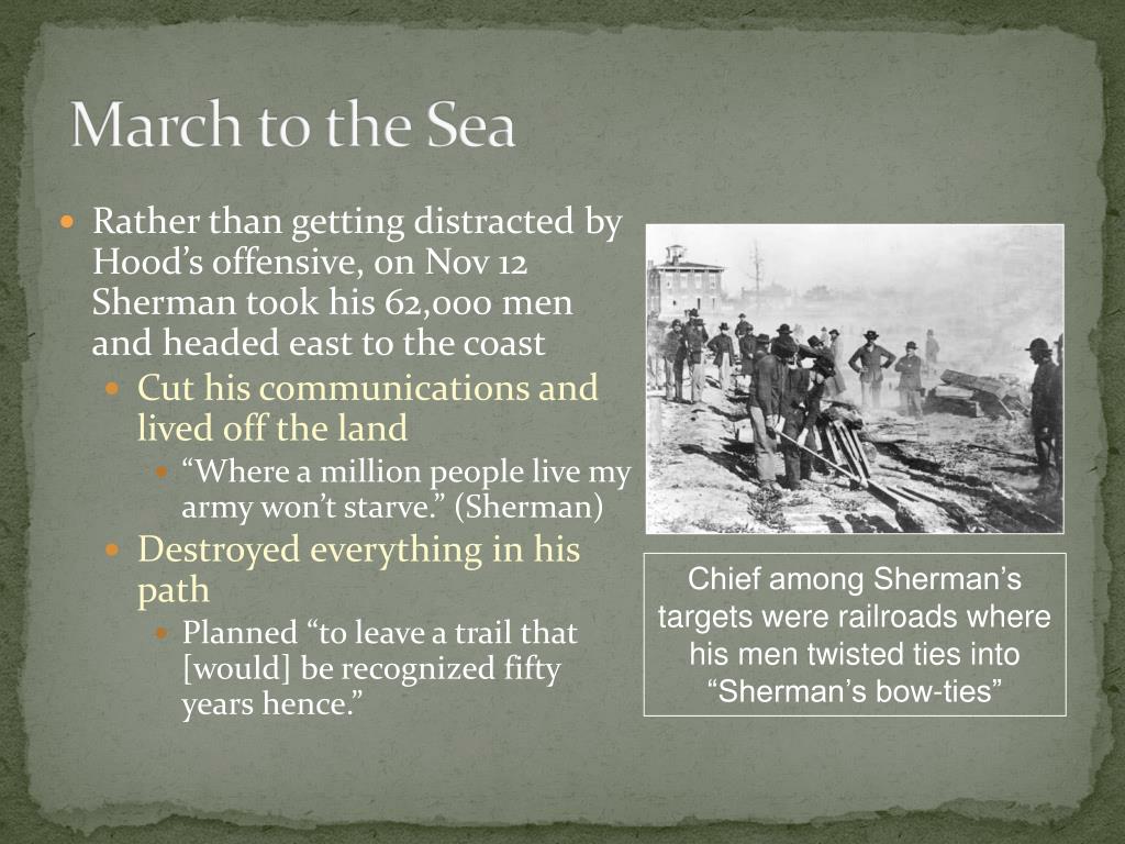 PPT - Sherman’s March to the Sea PowerPoint Presentation, free download