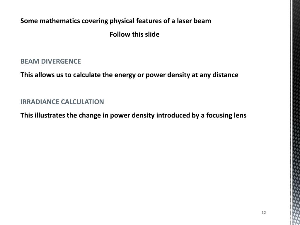 PPT - UC Santa Cruz Laser Safety Training PowerPoint Presentation, free ...