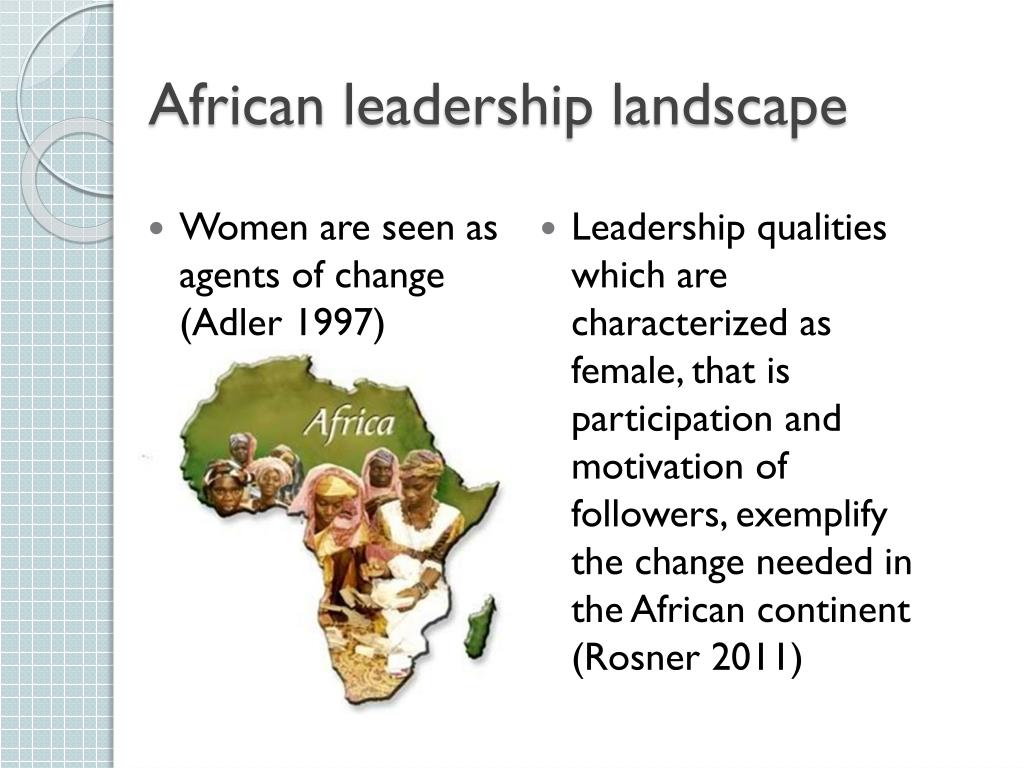 PPT - A tale of dualities: women and political leadership in Africa ...