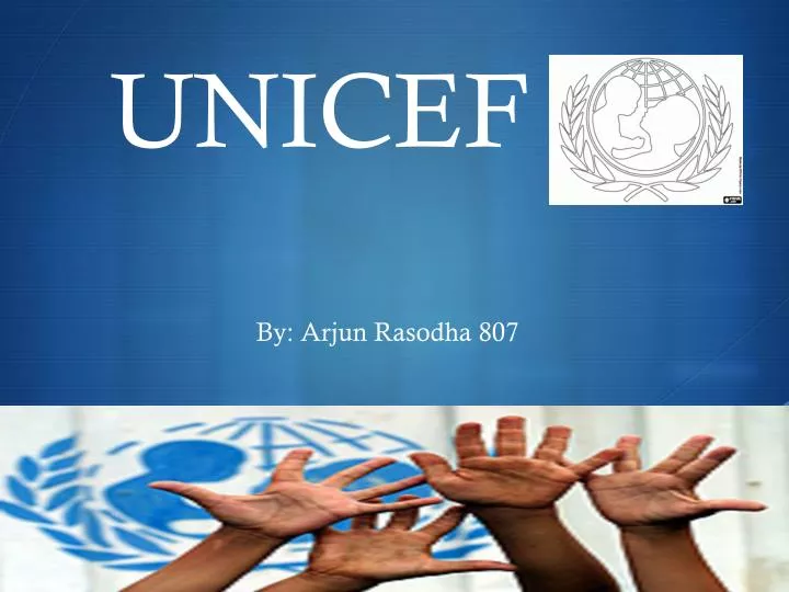 presentation about unicef