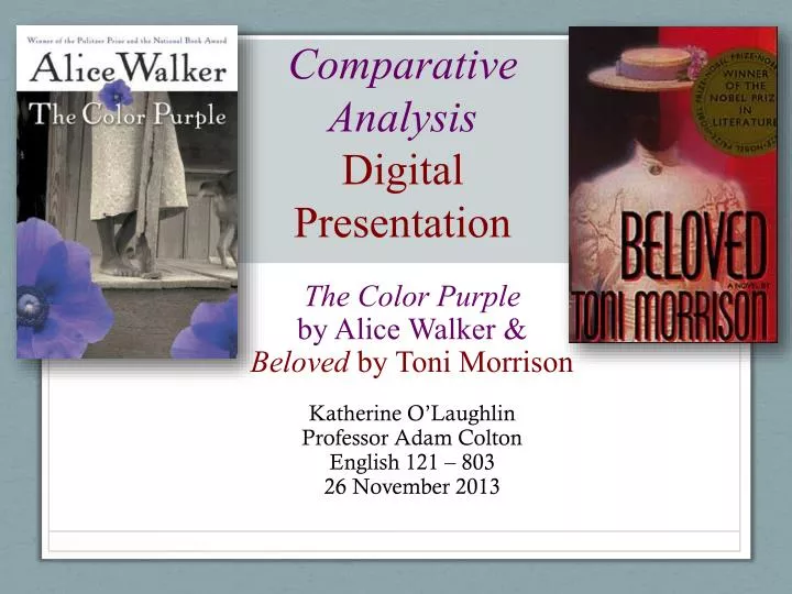 the color purple writer A life in writing: twenty-five years ago, alice walker's pulitzer prizewinning the color purple transformed african-american literature it also changed her life. the color purple writer A life in writing: twenty-five years ago, alice walker's pulitzer prizewinning the color purple transformed african-american literature it also changed her life.
