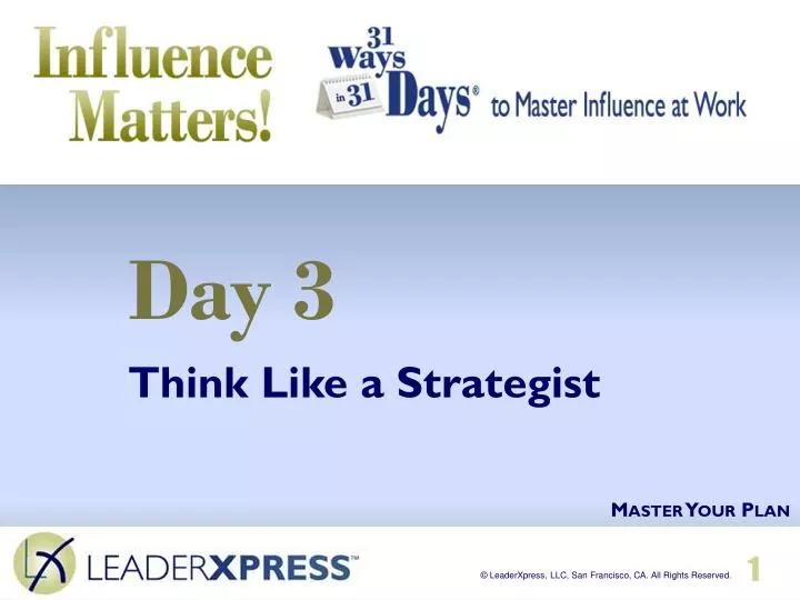 day 3 think like a strategist n.