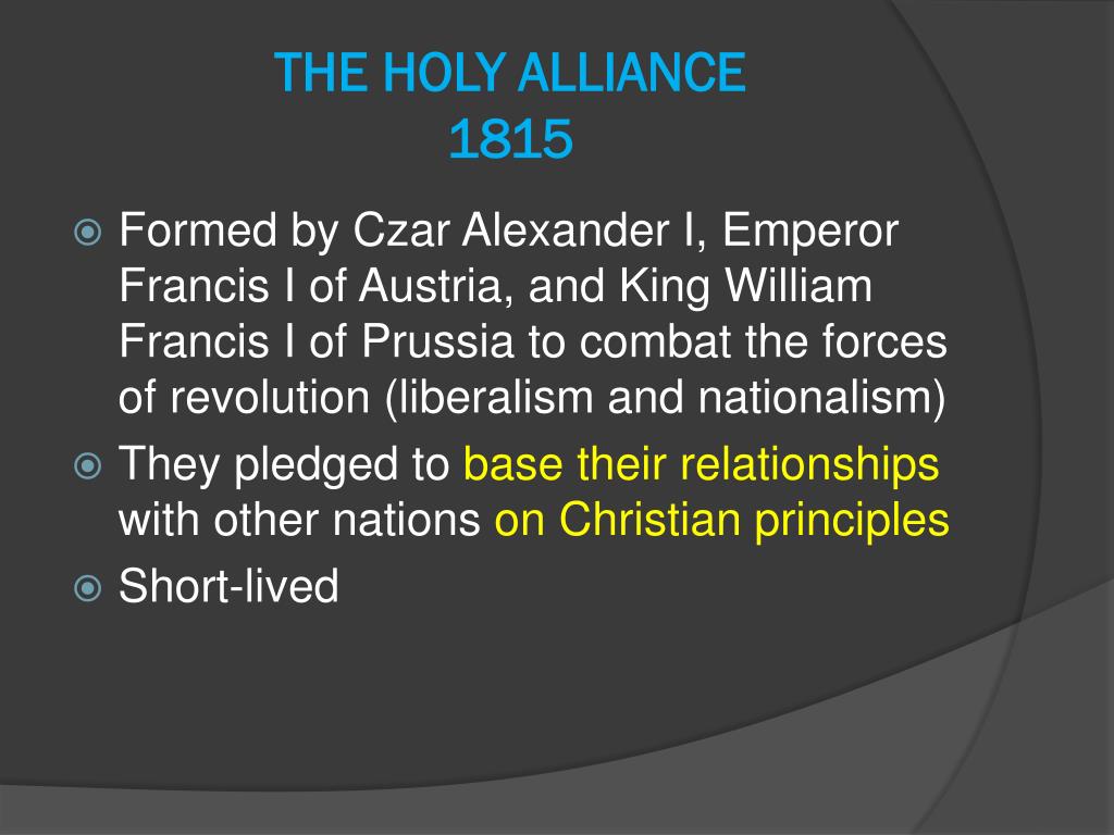 PPT THE CONGRESS OF VIENNA AND the restoration of europe PowerPoint