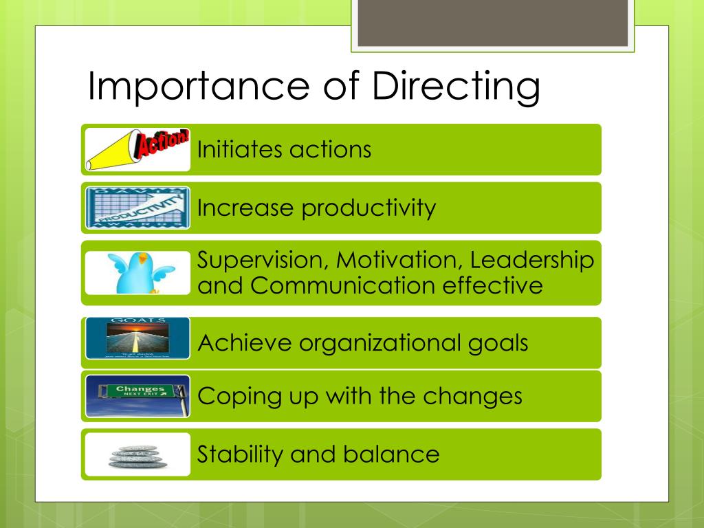 importance of directing case study