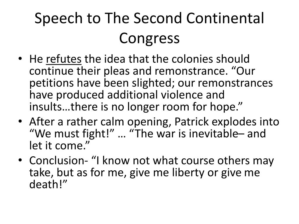 ppt-speech-to-the-second-continental-congress-powerpoint-presentation