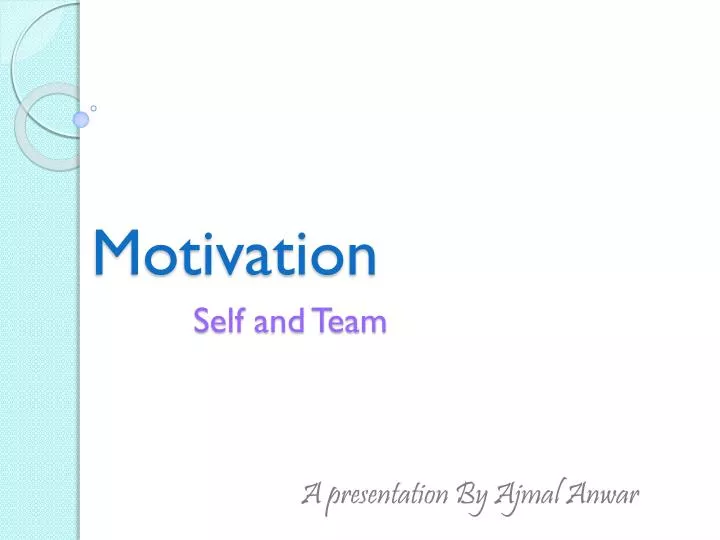 motivation as an important aspect of motivation as an important aspect of