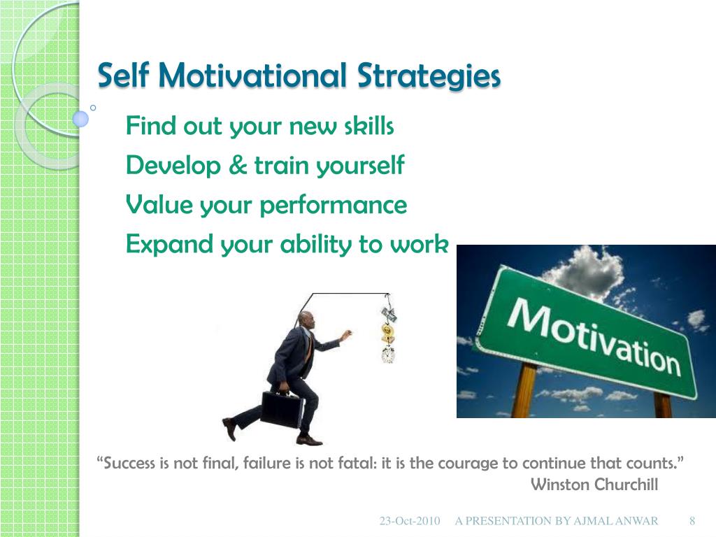 self motivation ppt. presentation download