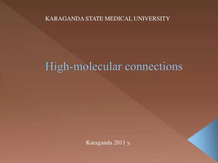 PPT Highmolecular connections PowerPoint Presentation, free download