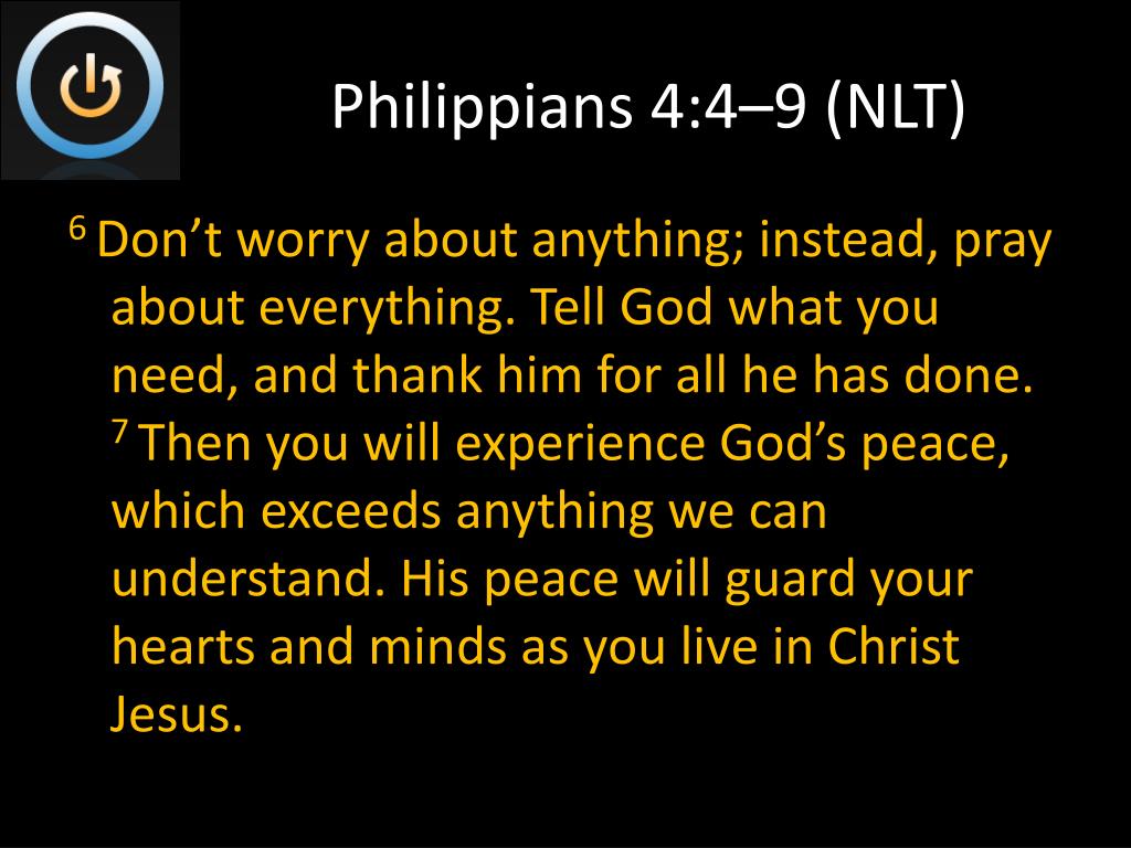 Philippians 4 4 9 Nlt Philippians 4 4 9 Nlt