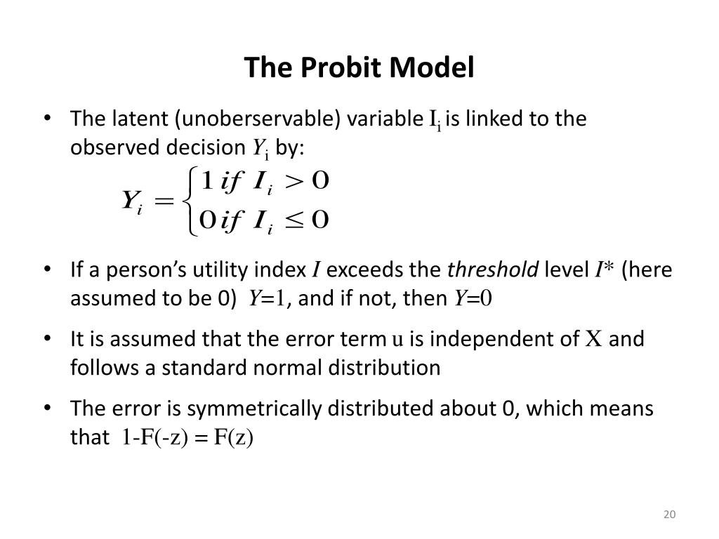 PPT - Binary Choice Models PowerPoint Presentation, free download - ID ...