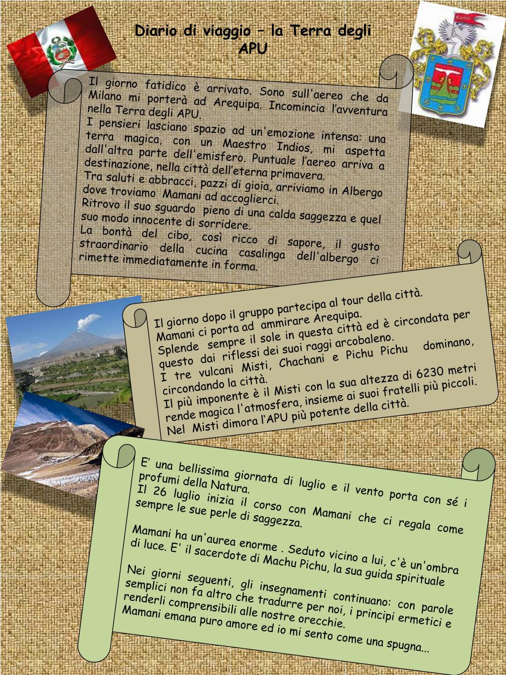 PPT - Diario di viaggio – la Terra degli APU PowerPoint Presentation -  ID:1881370