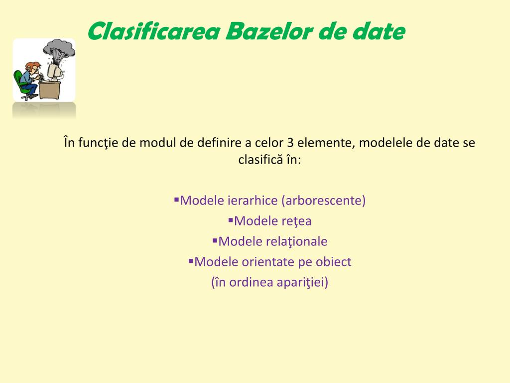 PPT - Baze de date PowerPoint Presentation, free download - ID:1881596