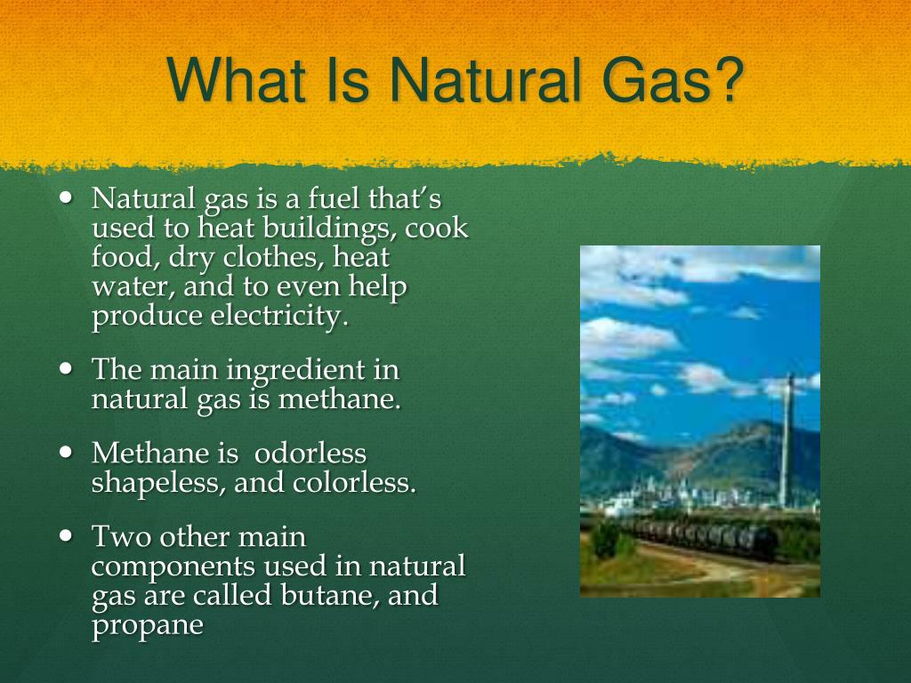 presentation about natural gas
