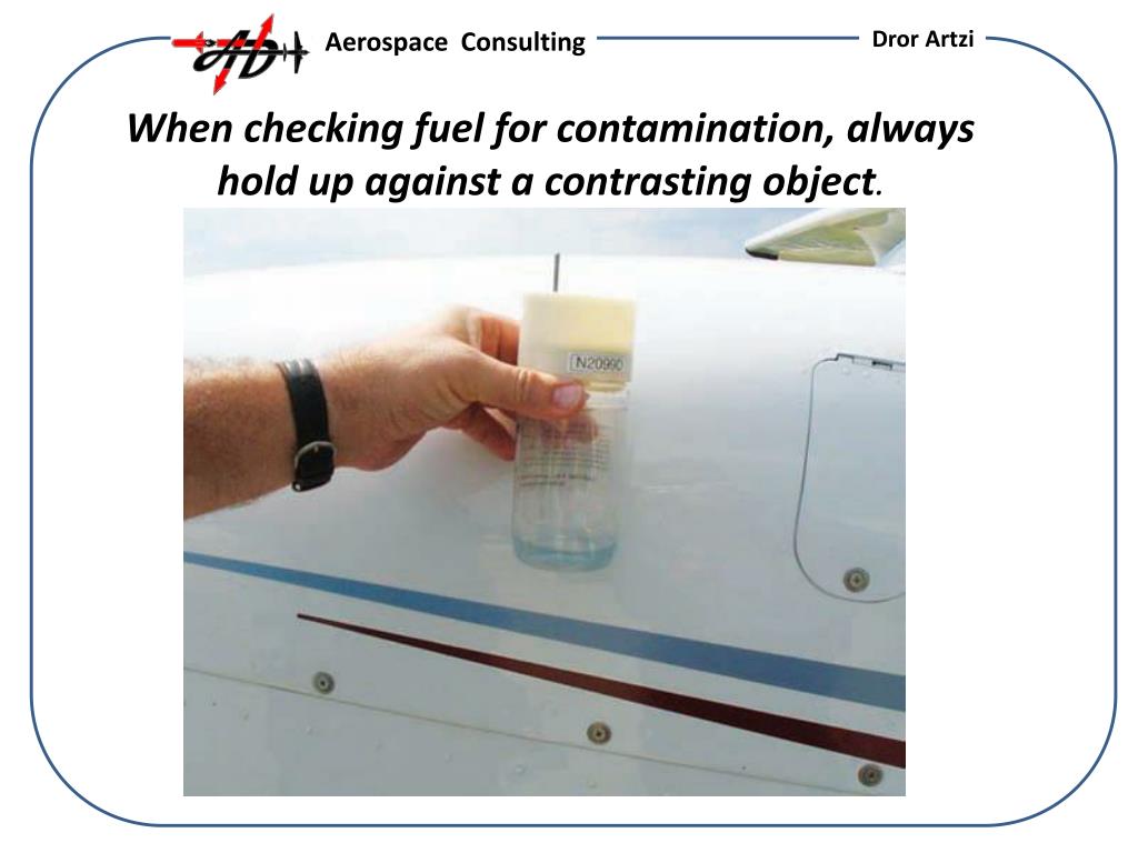 PPT Water contamination of Aviation Fuel PowerPoint Presentation